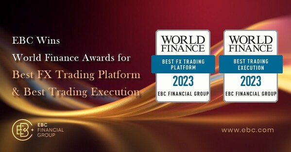 EBC wins World Finance Awards for Best FX Trading Platform and Best Trading Execution.