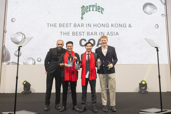HONG KONG’S COA RETAINS ITS TITLE AS THE BEST BAR IN ASIA FOR THE THIRD CONSECUTIVE YEAR