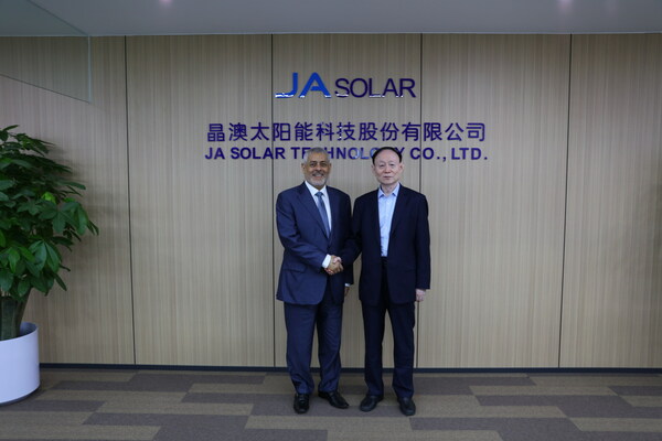 JA Solar and AMEA Power have built a deep partnership through their cooperation