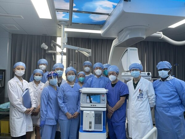 堃博醫療肺部去神經射頻消融系統（TLD）完成註冊臨床首例手術