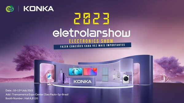 KONKA makes a splash at Latin America's largest home appliance and electronics fair