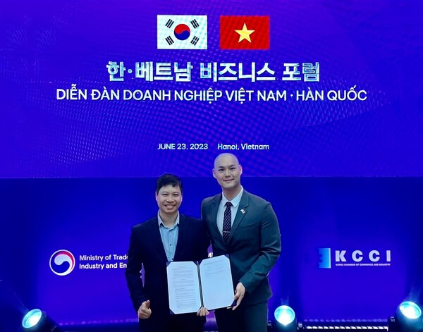 VNTRAVEL Group and Yanolja Group Signed a Landmark Extended Cooperation Agreement, witnessed by Vietnam's Ministry of Planning and Investment and Korean Ministry of Trade, Industry, and Energy.