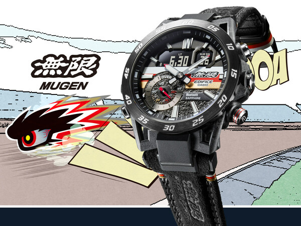卡西欧将发布与MUGEN合作的首款EDIFICE腕表