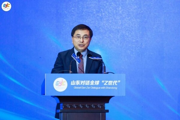 中国日报社副总编辑王浩致辞。
