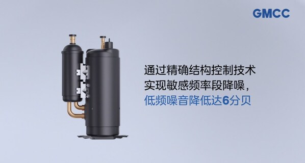 GMCC美芝精准控频静音R290热泵压缩机