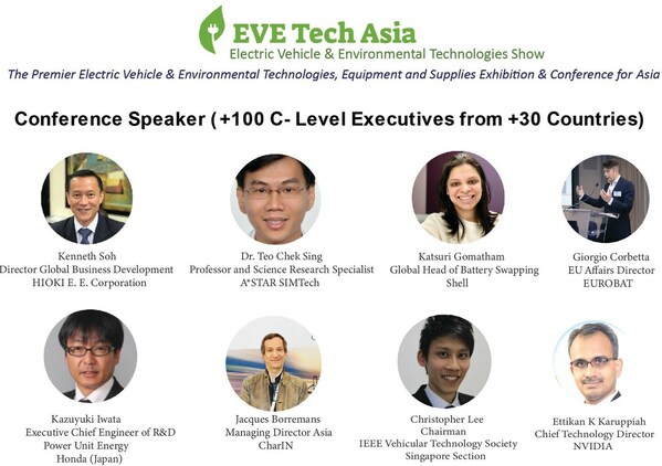 EVE TECH ASIA 2023, Electric Vehicle & Environmental Technologies Show, Conference Speakers