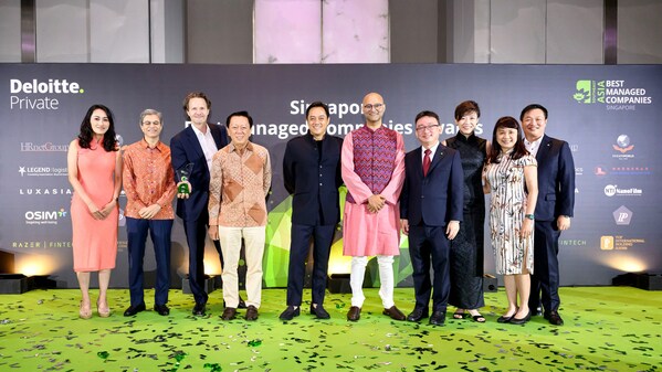 LUXASIA bags double hat-trick with third win at Deloitte's Best Managed Companies Singapore and three wins at Retail Asia Awards 2023