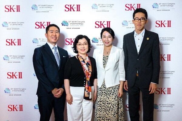 SK-II’s first-ever PITERA™ Science Expert Panel L-R: Dr. Gaku Tsuji, Dr. Xiang Lei Hong, Dr. Wu Yan, and Dr. Kenji Kabashima