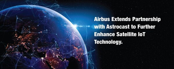 Airbus Extends Partnership with Astrocast to Further Enhance Satellite IoT Technology