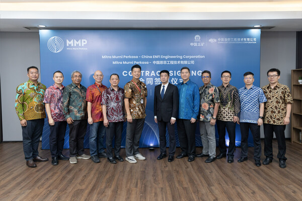 MMS Group Indonesia正式任命中国恩菲为东加里曼丹 Mitra Murni Perkasa 镍冶炼厂项目承包商