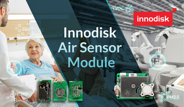 InnodiskがエッジAIアプリケーションに価値を加える産業用空気センサーモジュール・ソリューションを発表