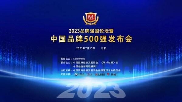 铜道控股旗下铜道网荣获"2023中国品牌500强"