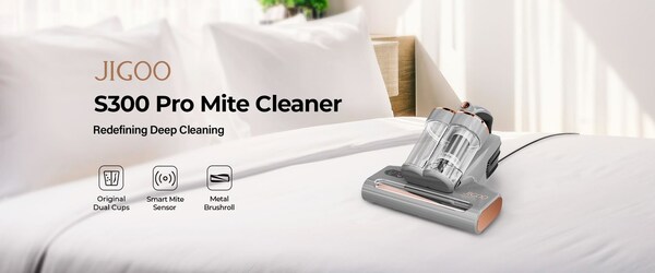 Jigoo s300 pro anti mite vacuum cleaner new release banner