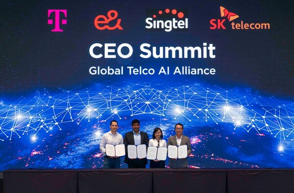 SK Telecom, Deutsche Telekom, e&, and Singtel Form Global Telco AI Alliance for Collaboration and Innovation in AI_02