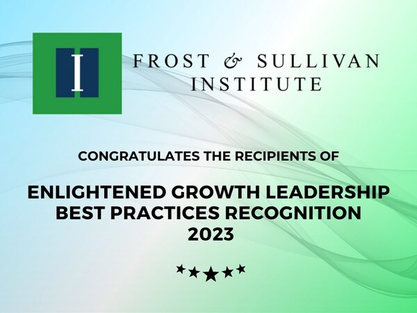 Frost & Sullivan Institute Launches the Third Edition of Enlightened Growth Leadership Recognizing Exemplary Companies
