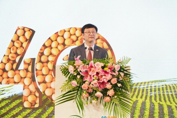 美国大豆出口协会大中华区首席代表张晓平主持