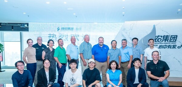 美国大豆农民代表团到访云南神农农业产业集团