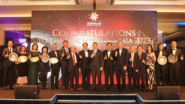 Top Industry Leaders Honored At The Enterprise Asia Linchpin Of Asia Awards 2023