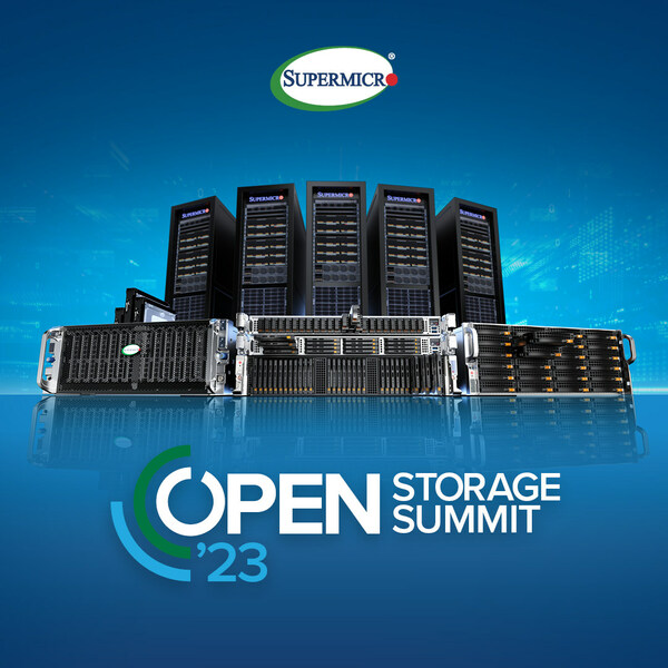 メディア告知：Supermicro Open Storage Summit 2023 が 8 月 15 日に開催