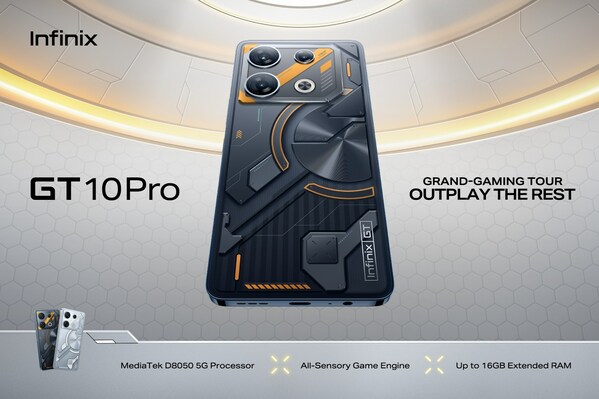 Infinix Unleashes All-New Cyberpunk Styled GT 10 Pro with Superior Gaming Performance