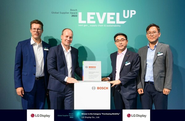 LG Display Wins 2023 Bosch Global Supplier Award