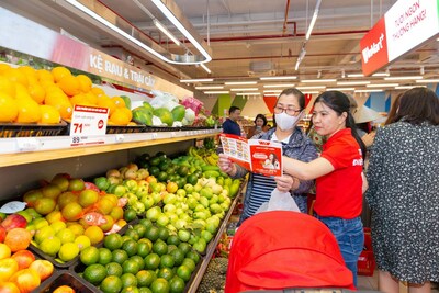 Consumers shopping at WinMart