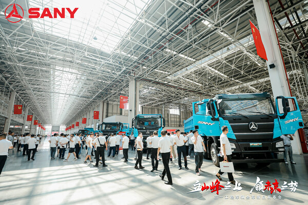 SANY Engineering Vehiclesがインテリジェント新エネルギー・ダンプトラックの新製品を発表