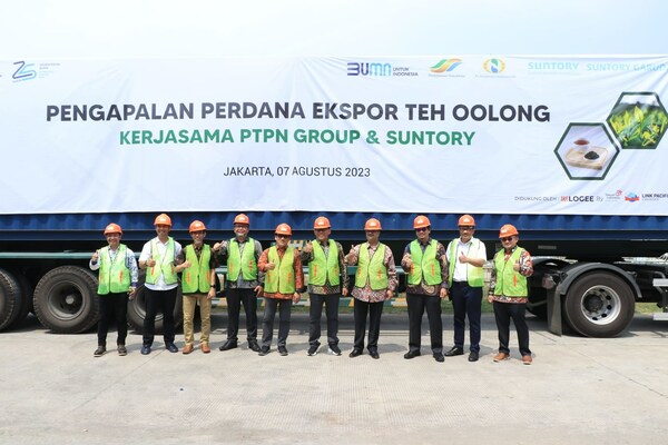 PTPN Group dan Suntory Garuda Buka Pasar Baru, Ekspor Perdana Teh Oolong Indonesia ke Vietnam