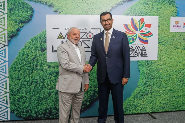 <div>COP28 President-Designate stands with Brazil's President Lula da Silva in call for protecting and investing in nature to deliver ambitious, just and equitable climate progress</div>