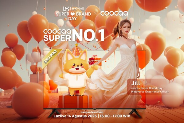 Amazing Offers! Herjunot Ali and Jill Join Forces for coocaa & Lazada 6th Anniversary Super Brand Day