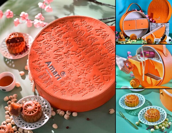 Priced at RM268nett, The Amari Mooncake Collection includes four mooncakes, a multi-purpose premium case and complimentary RM100 gift vouchers.