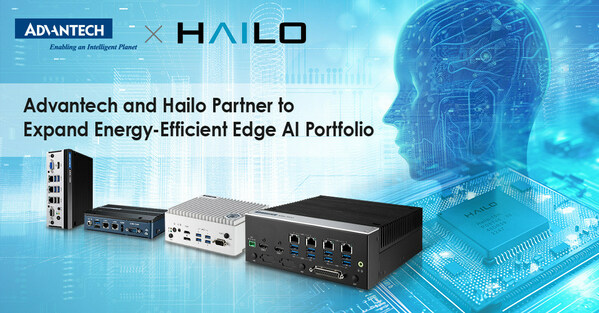 Advantech and Hailo Partner to Expand Energy-Efficient Edge AI Portfolio
