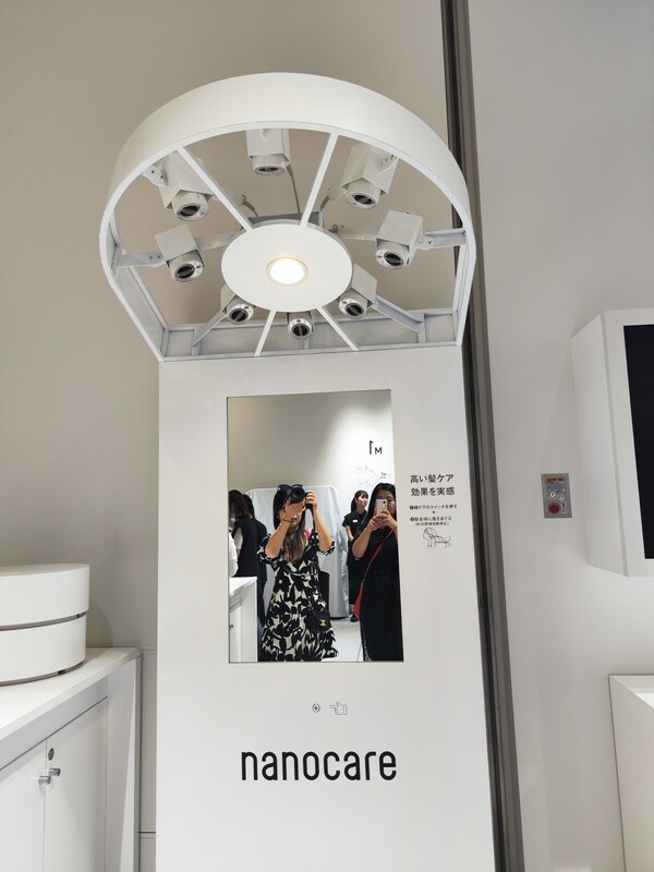 Panasonic Beauty美容概念店（表参道店）nanoe体验装置