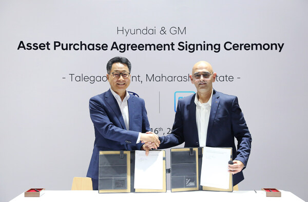 Hyundai Motor India Signs 'Asset Purchase Agreement' for Acquisition of Identified Assets at GM India Talegaon Plant