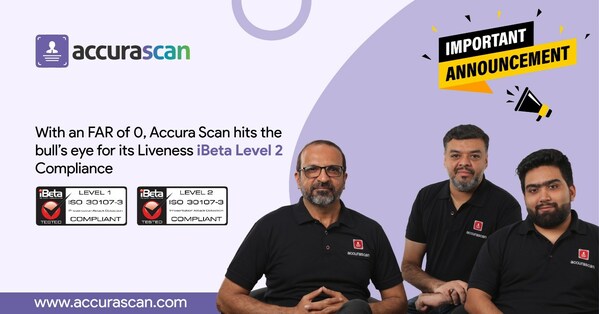 With an FAR of 0, Accura Scan hits the bull's eye for its Face Liveness iBeta Level 2 Certification
