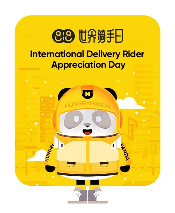 HungryPanda Announces The First Ever International Delivery Rider Appreciation Day to Honor Delivery Heroes