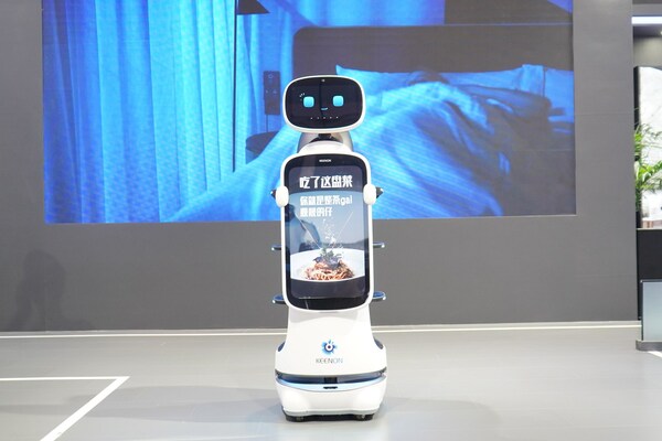 KEENON Robotics Unveils DINERBOT T10 and KLEENBOT C30 at World Robot Conference 2023 in Beijing