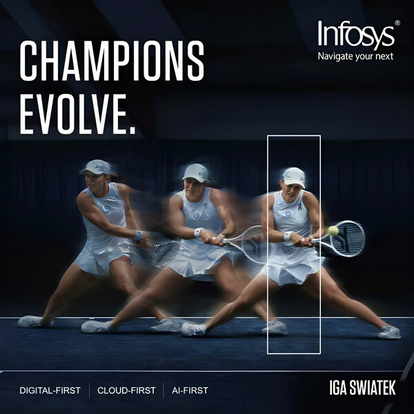 Infosys Welcomes Tennis World No.1 Iga witek as Global Brand Ambassador to Promote Infosys' Digital Innovation and Inspire Women Around the World