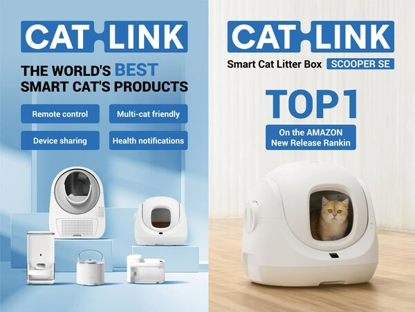 CATLINK Revolutionizes Cat Care with New Smart Products