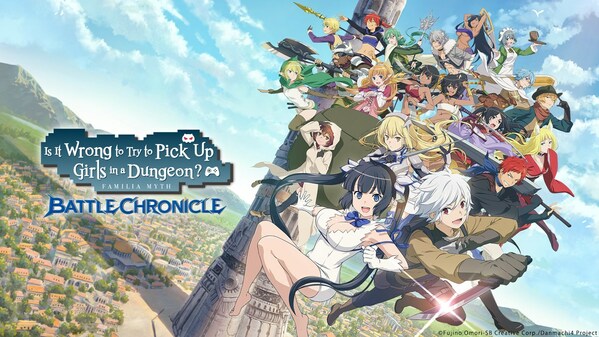 New Battle-Action RPG “Is It Wrong to Try to Pick Up Girls in a Dungeon?: Battle Chronicle” Launches Today, August 24