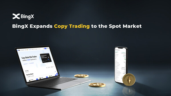 BingX bổ sung tính năng Copy Trading cho thị trường giao ngay