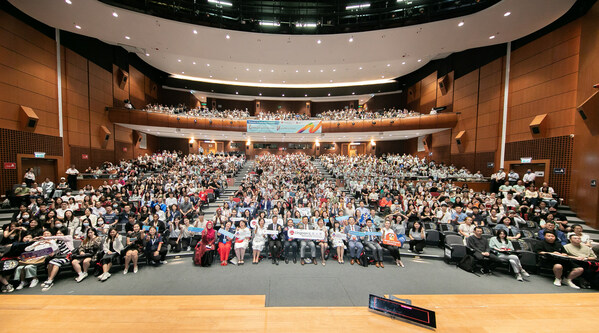 香港的岭南大学举行“坚定愿景 引领影响”迎新活动 欢迎2,400名硕士及博士新生