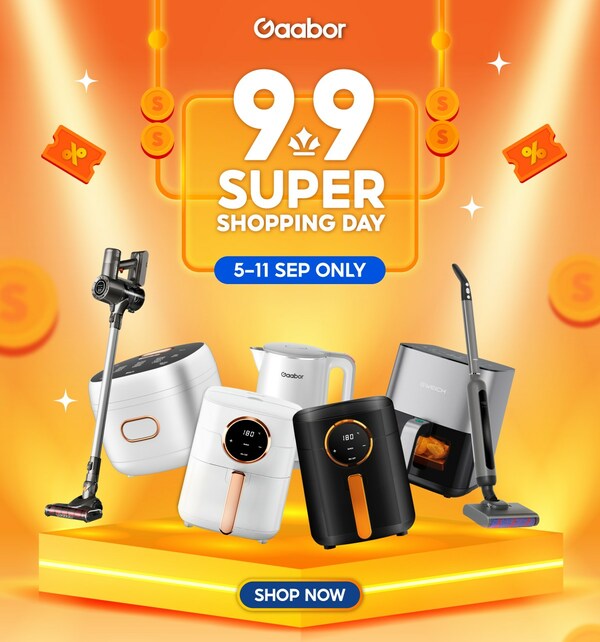 Gaabor Launches 9.9 Super Shopping Day Promotion in Malaysia