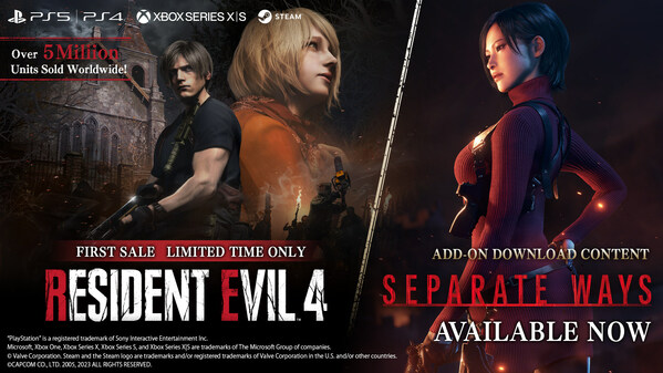 Additional story DLC for「BIOHAZARD RE:4」out now