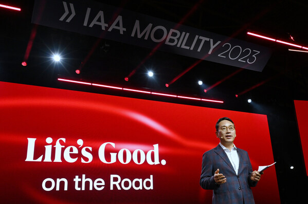 LG CEO PRESENTS VISION OF CUSTOMER EXPERIENCES FOR FUTURE MOBILITY AT IAA MOBILITY 2023