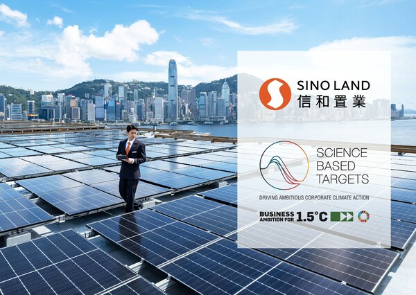 Sino Land has received validation from the Science Based Targets initiative (SBTi) for its near-term science-based emissions reduction targets.