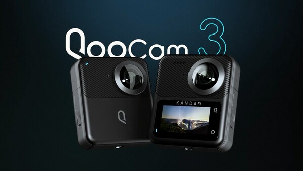 QooCam 3,360° action camera with better image quality