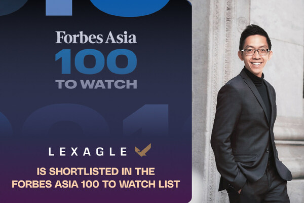 Lexagle, Asia's Leading Contract Management Provider, Secures Coveted Spot on Forbes Asia 100 to Watch 2023 List