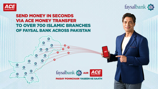 ACE Money Transfer and Faysal Bank Set to Boost Legal Remittances to Pakistan