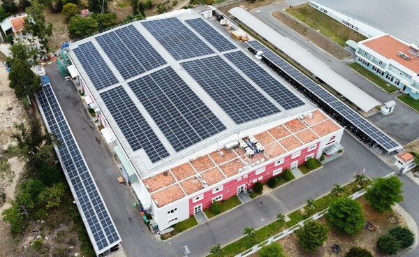 Image: site of PREMO Vietnam where the solar rooftop is installed by TotalEnergies